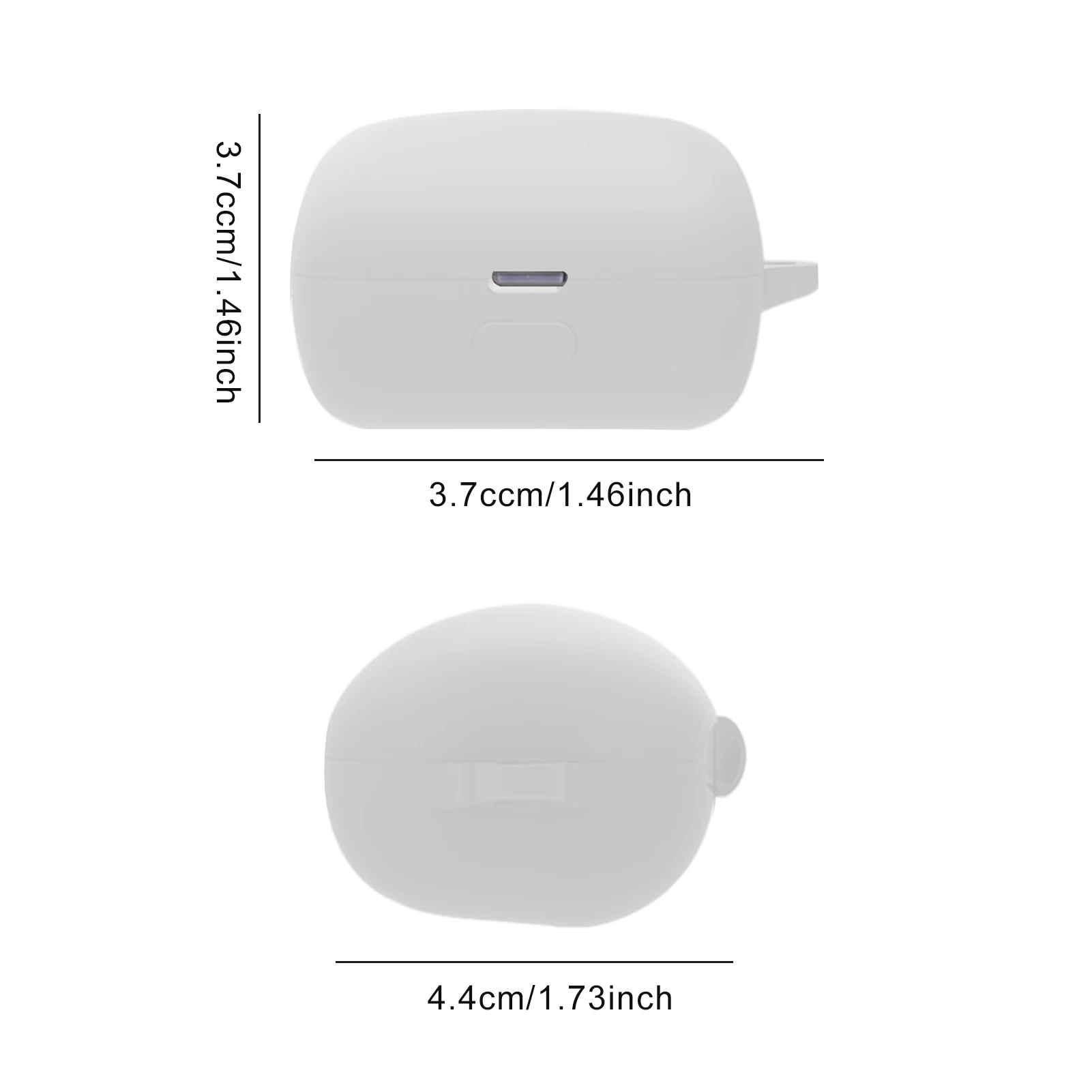 Мягкий силиконовый чехол s для звеньевых бутонов беспроводных наушников с