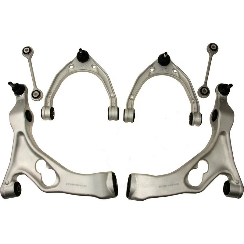 

6 Pack Full Sets Control Arm With Ball Joint Stabilizer link full Suspension Control Arm For Audi Q7 VW Touareg