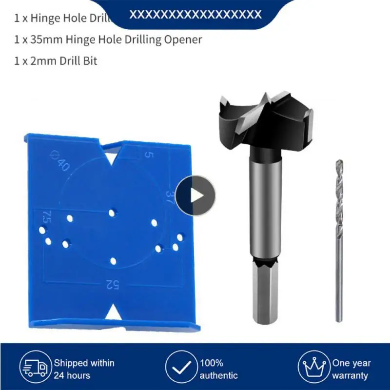 

35mm 40mm Hinge Hole Drilling Guides For Woodworking Cabinet Doors Hinge Install DIY Tool Punch Hinge Drill Hole Opener Locators