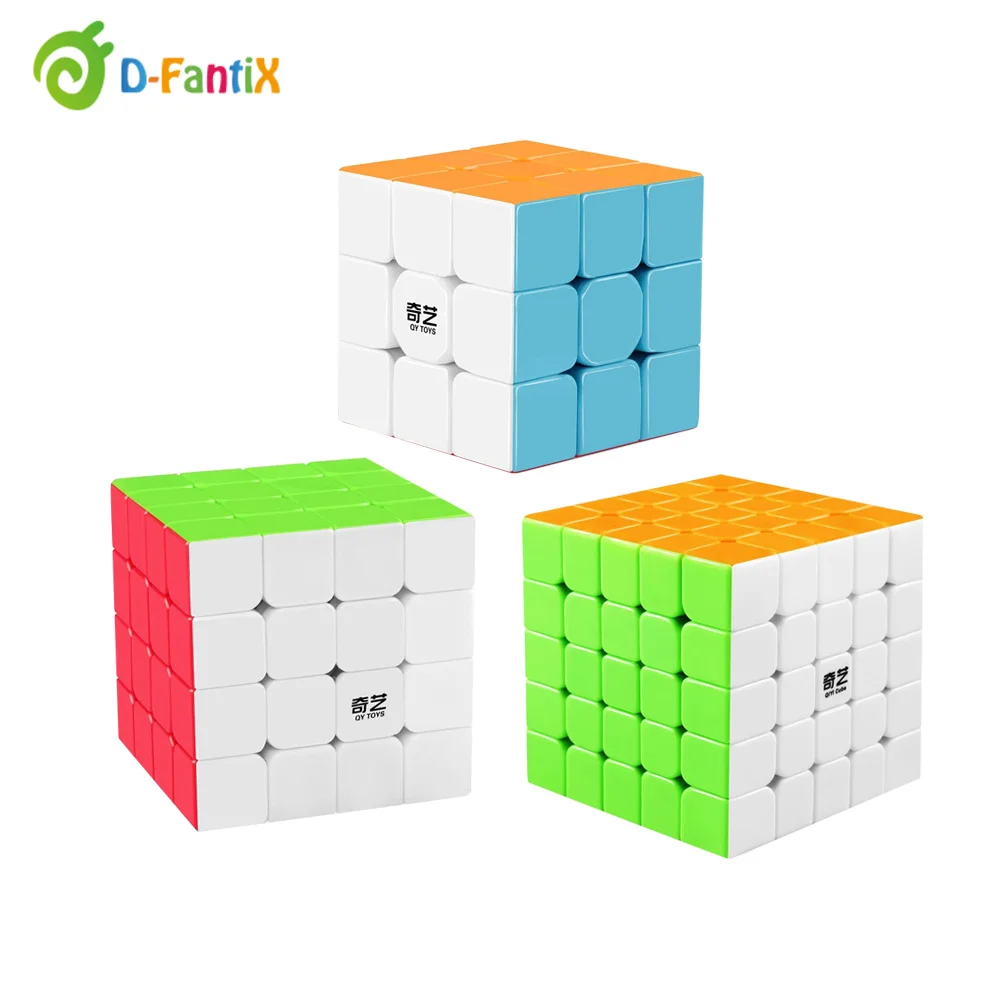 

Волшебный куб QiYi Warrior W QiDi 3x3x3 4x4x4 5x5x5, пазл, волшебный куб, обучающий волшебный куб, игрушки для детей