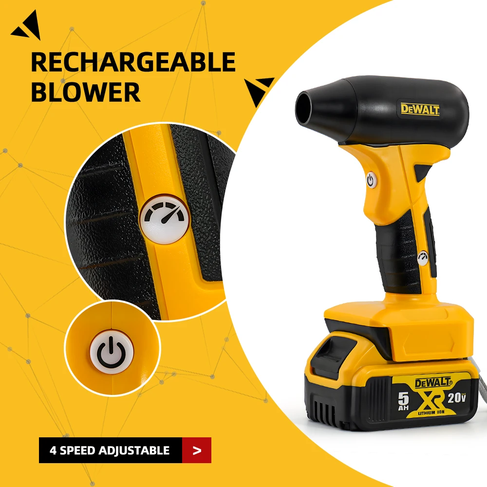 Бесщеточные электрические турбовентиляторы Dewalt реактивный вентилятор