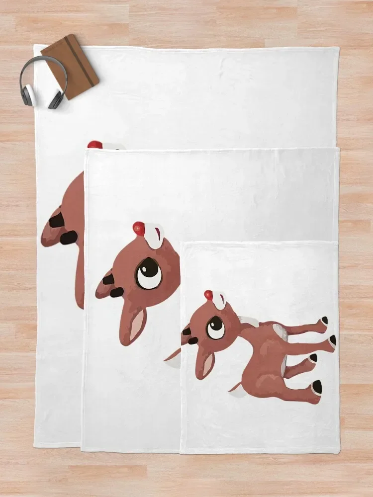 Классическая футболка Rudolph с изображением Красного оленя Классическое Одеяло