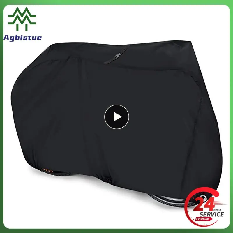 

1~8PCS Electric Bicycle Cover Motorcycle Cover 190T Nylon Waterproof Anti Dust Rain Dustproof UV Protection With Lock-holes
