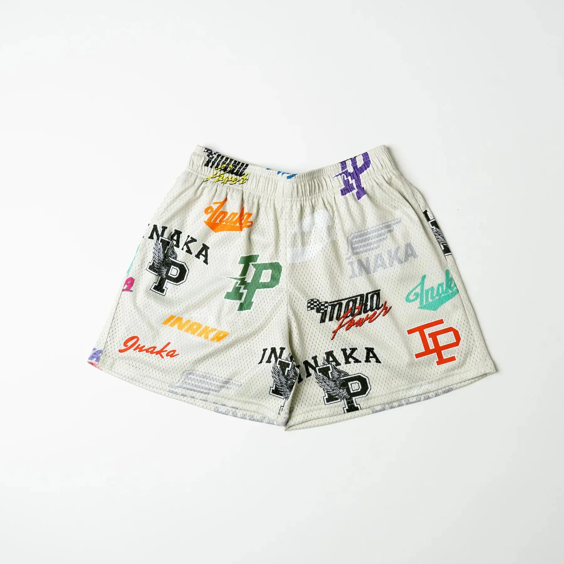 Inaka Power Camo Shorts Men Women Classic GYM Mesh Shorts Inaka Shorts With Inner Liner IP Shorts