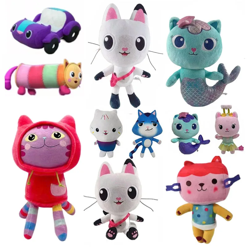 Оптовая продажа кукольный домик Gabby плюшевая игрушка меркэт Мультяшные мягкие