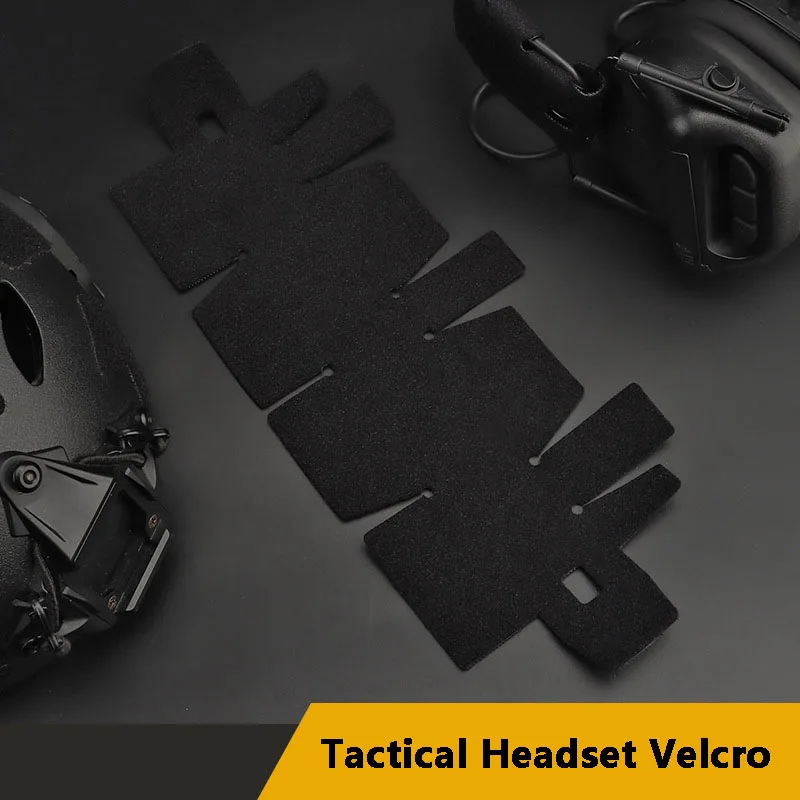 

Tactical Headphone Accessories Headband Replaceable Velcro Scratch Resistant Fixed Protection Cable