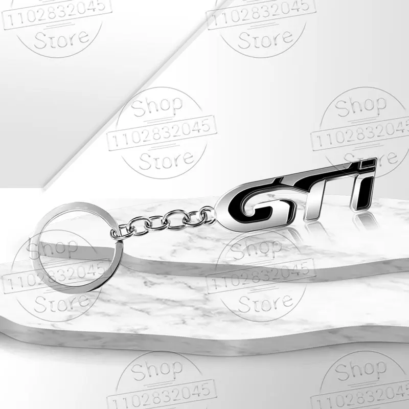 

Цинковый сплав 3D Металл GTI Логотип Автомобильная эмблема Брелок для ключей Для Peugeot GTI 208 508 2008 408 3008 5008 206 207 GT RCZ