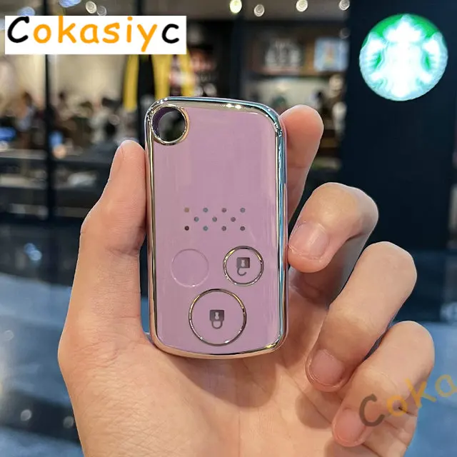 

Брелок в виде ракушки для Honda Fit Jazz Shuttle GP2 Spada StepWgn RG1 Freed Spike Ge6 2 3 кнопки Мягкий автомобильный чехол из ТПУ Брелок для ключей