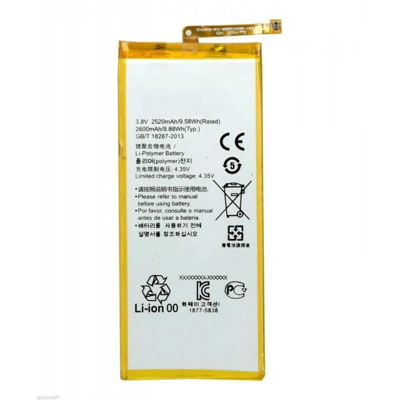 

Новый Сменный аккумулятор для Huawei Ascend P6
