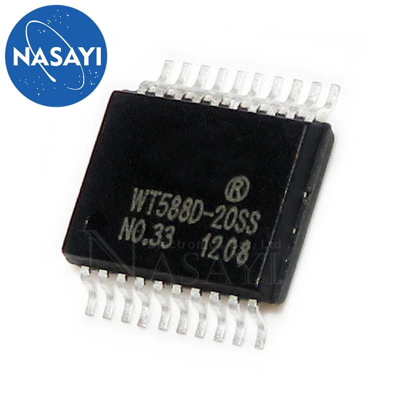 10PCS WT588D-20SS WT588D SSOP-20