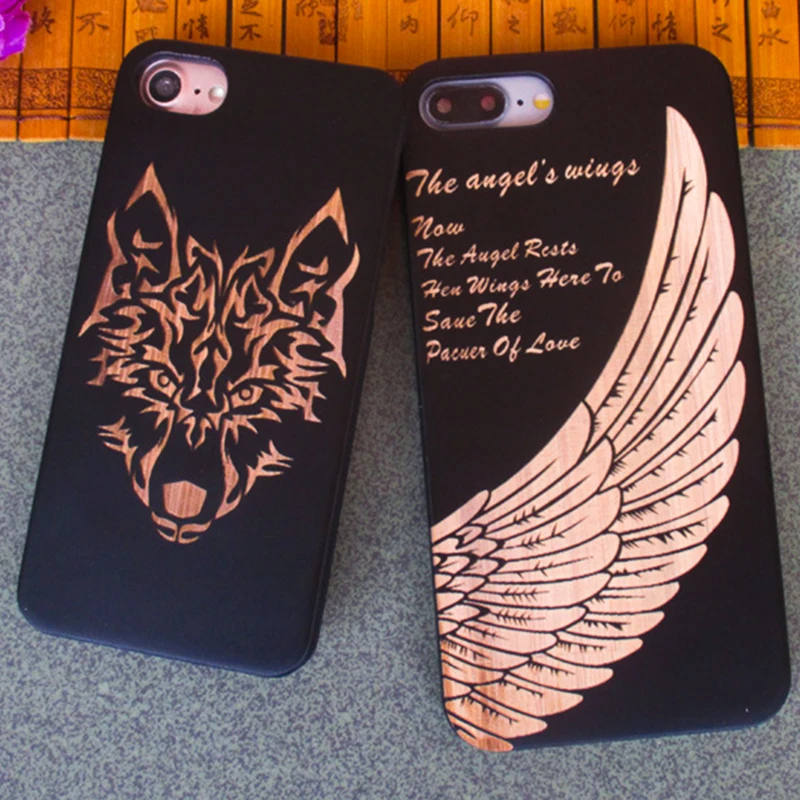 

Черный бамбуковый Деревянный чехол для iPhone 13, 12, 11 Pro Max, Mini, XS, X, XR, SE, 7, 8 Plus, чехол с деревянной задней крышкой, Жесткий Бампер, корпус с лазерной...