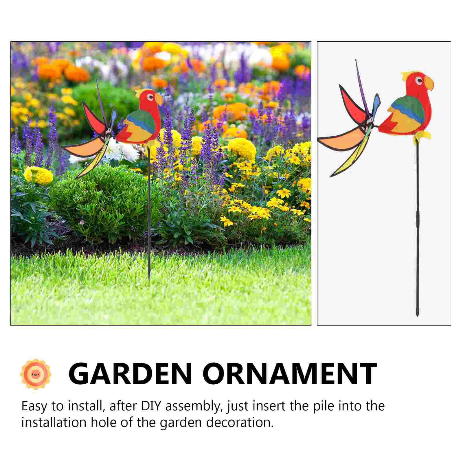 Трехмерная форма ветряная мельница вертушка украшение на открытом воздухе