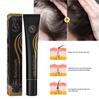 regrowth organic hair serum roller biotin hair growth serum triple roll on massager hair growth essence hair care 20ml