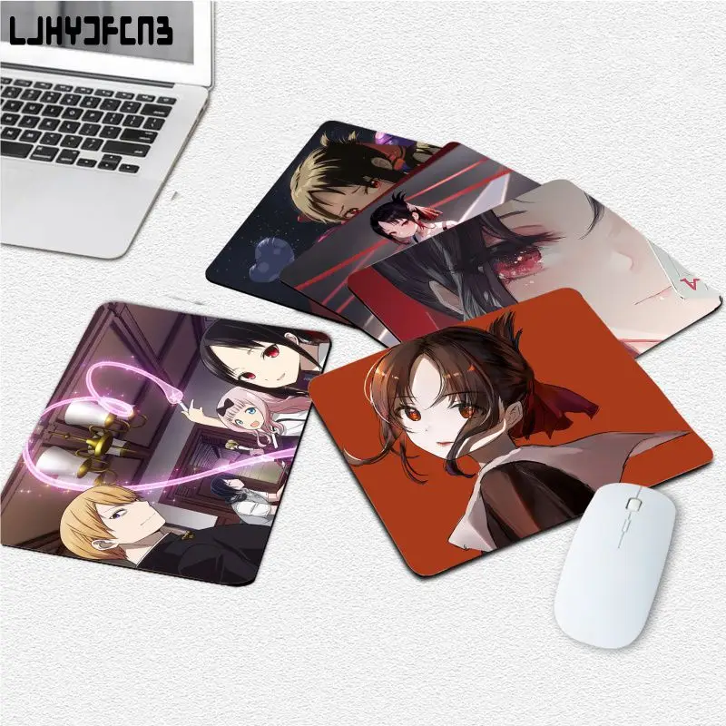 

Kaguya-sama Love Is War Mousepad 20x25cm Cabinet Gaming Computer Laptop Desk Mat Mouse Pad Mouse Mat Notbook for Mouse Carpet