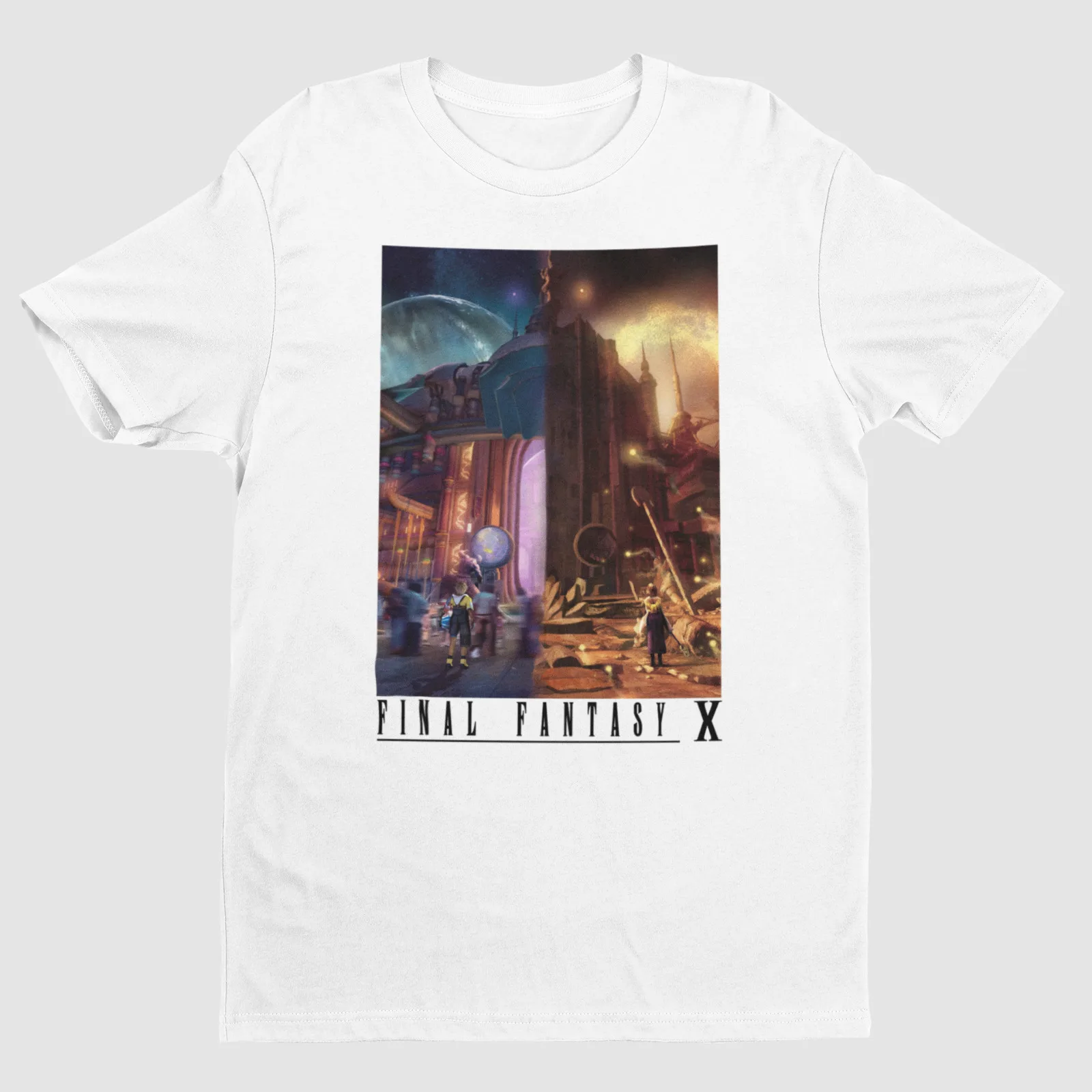 Футболка унисекс финальная фантазия X to Zanarkand Key Art Premium | Подарки для геймеров