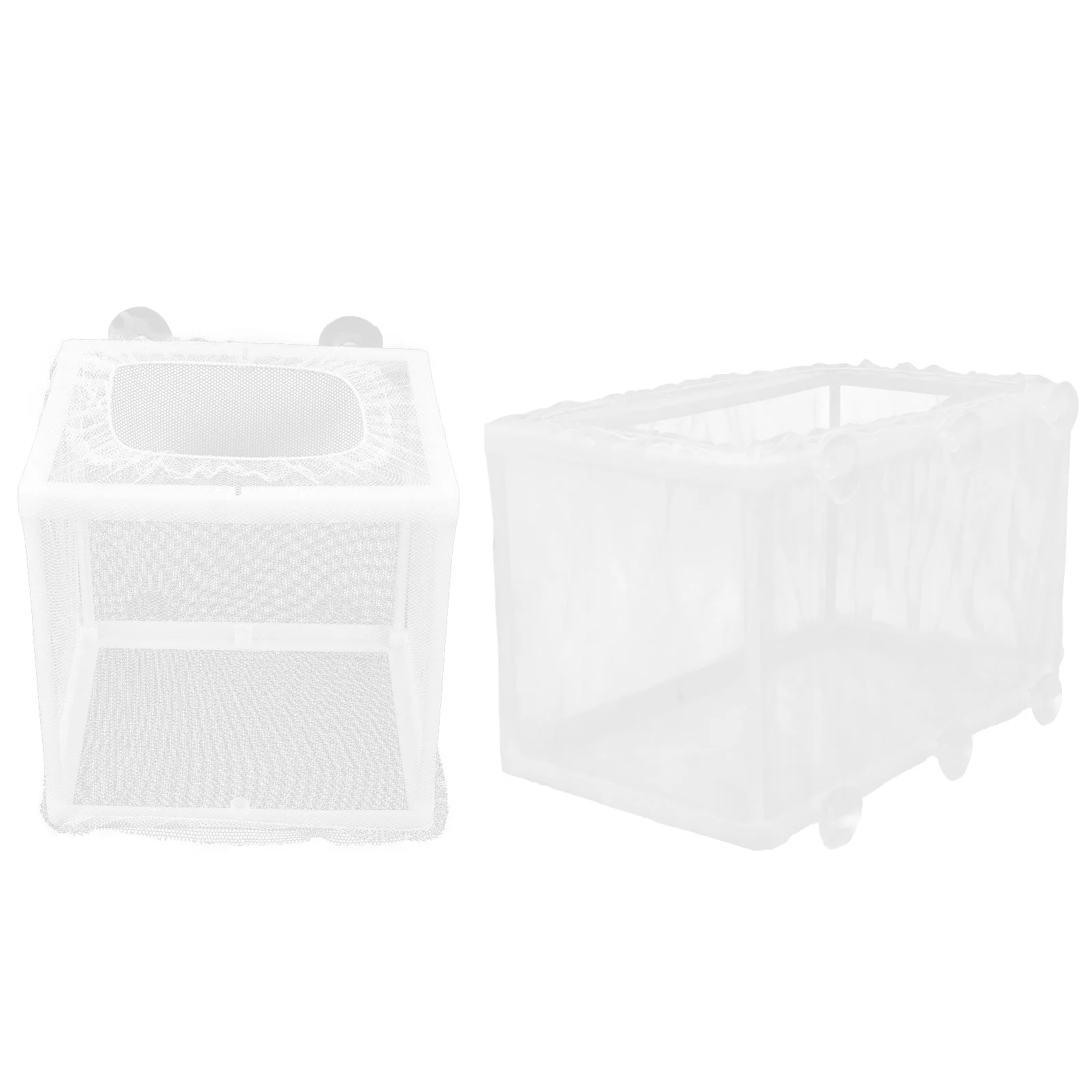 

2 PCS Fish Isolation Divider Fish Incubator Mesh Box Aquarium Incubator Fish Isolation Network Fried Aquarium Specimen Container