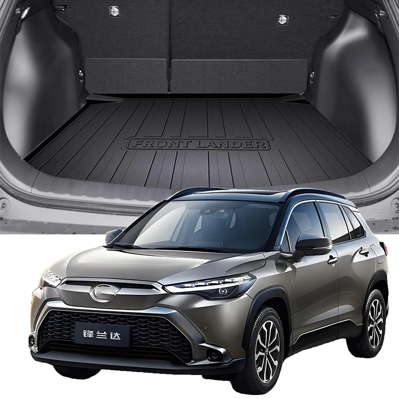 Для Toyota FRONTLANDER 2022-2024 багажник всепогодный TPE нескользящие коврики в