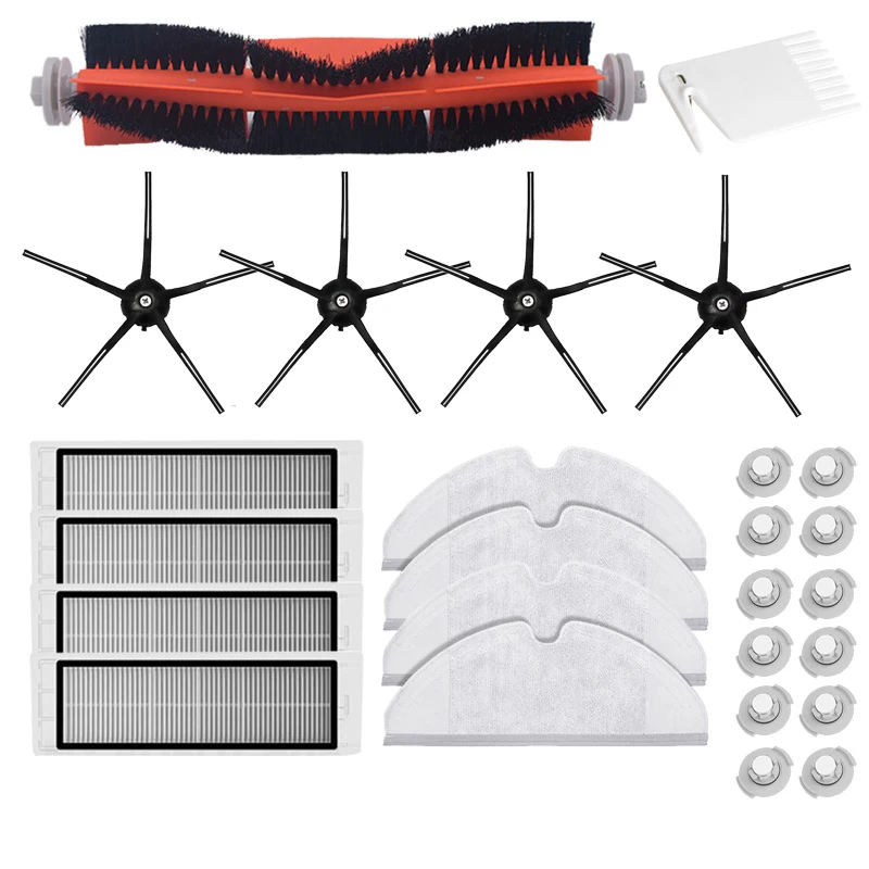 

Запчасти для пылесоса Xiaomi Roborock S6 S5 MAX S60 S65 S5 S50 S5 E25 E35