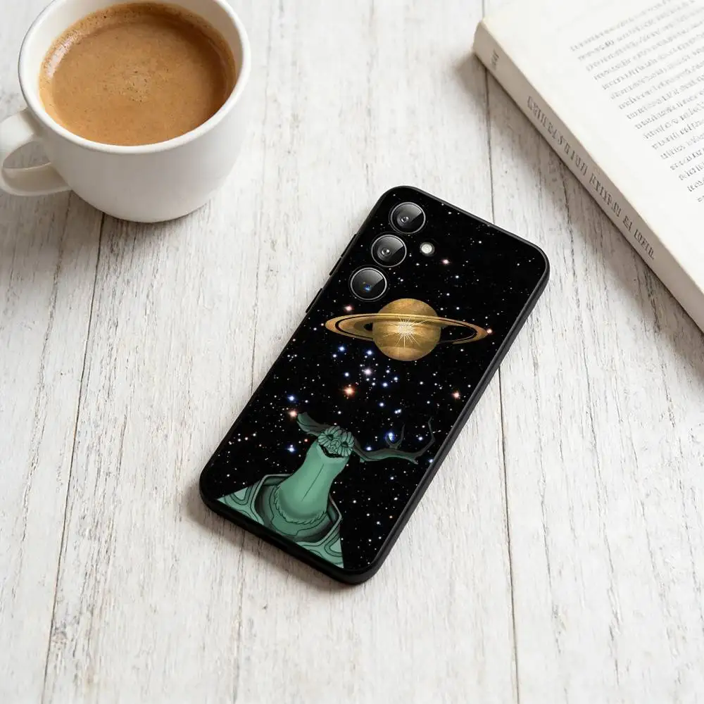 Фото Чехол для телефона O-Outer Wilds Game, черный, силиконовый, мягкий, для Samsung Galaxy A73, A72, A71, A70, A53, A52, A51 №3
