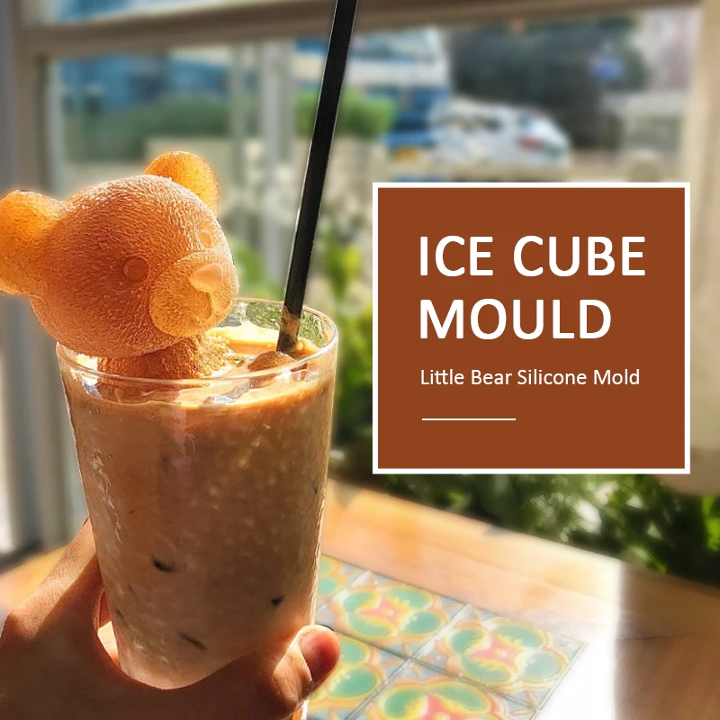 

3D Silicone Bowknot Bear Mold DIY 3D Teddy Bear Silicone Fondant Mold Cake Soap Fondant Cake Chocolate Baking Mould Tool