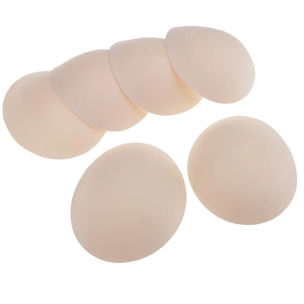 

3 Pairs Bikini Foam Push Up Bra Pads Insert Breast Enhancer 0.7cm Thickness