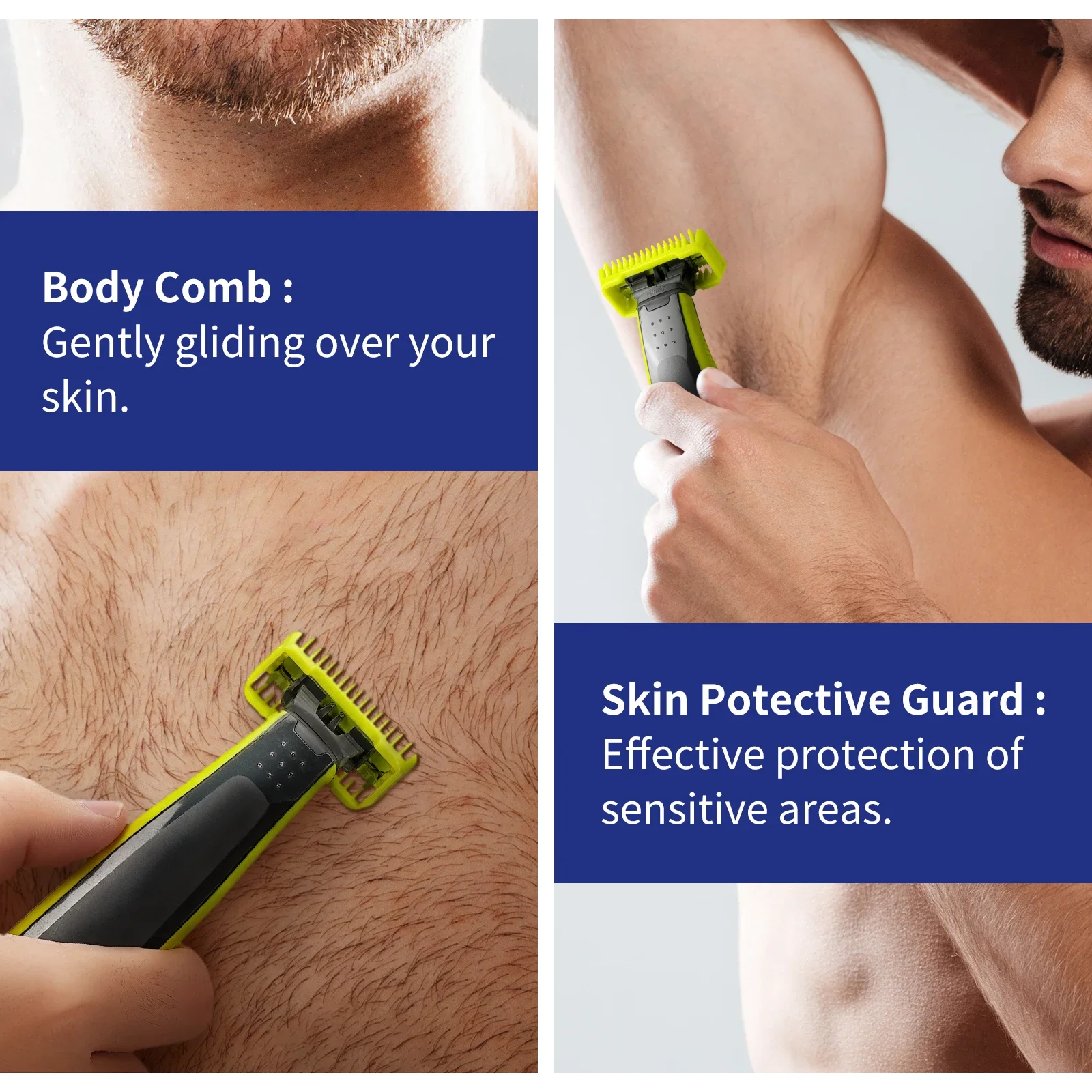 Направляющая YINKE для Philips One Blade/One Blade Pro QP2520 QP2620 QP6520 сменный триммер бороды с