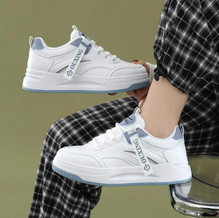 

white Sneakers Women Vulcanize Shoes New Female Platform Running Casual Ladies Shoes Tenis Feminino sneaker