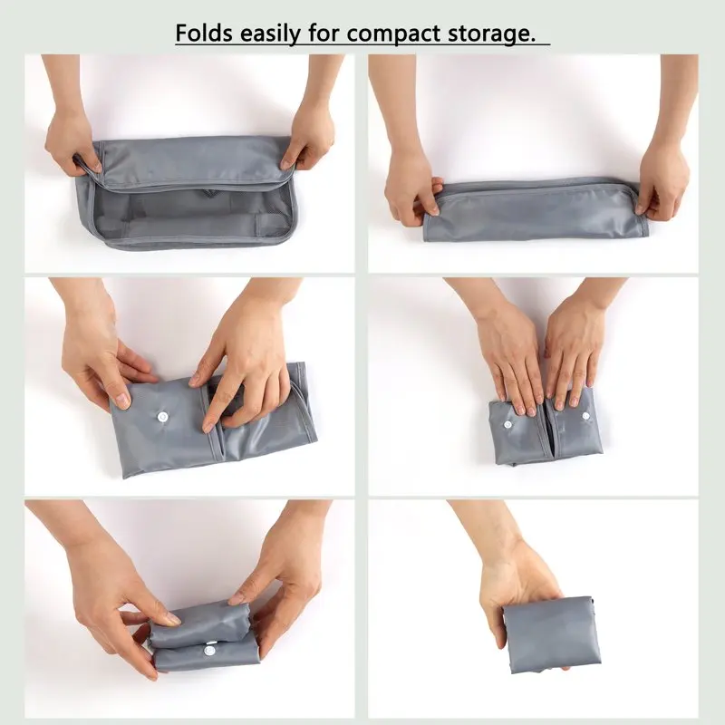 Set of 8 Travel Storage Bags, Multi-functional Luggage Organizer Bags, Portable Trave Pouch, Clothing Sorting Packaging Cubes, G