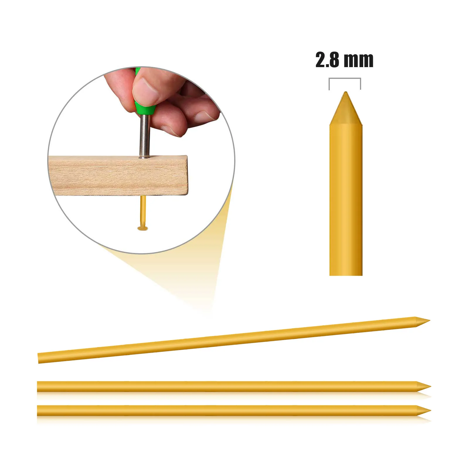 

12 Pieces 2 8 Pencil Refills Carpenter Mark Pencils Mechanical Pen Scriber Architect for Marking Drawing Positioning Tool