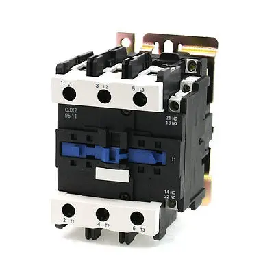 Напряжение катушки 220 В 3 фазы 1НО 1НЗ контроллер двигателя контактор переменного