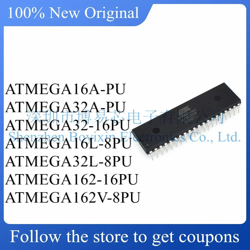 ATMEGA16A-PU ATMEGA16L-8PU ATMEGA32-16PU ATMEGA32A-PU ATMEGA32L-8PU ATMEGA162-16PU ATMEGA162V-8PU Тестовая плата