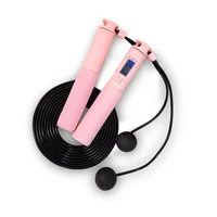 weight loss jump rope with lcd counter speed smart digital adjustable cordless skipping calorie consumption sports and fitness