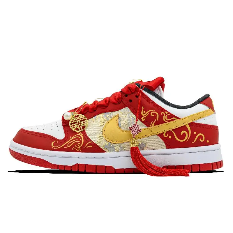 【Настроить】Nike Dunk Обувь для скейтбординга Кроссовки унисекс FD9762-061