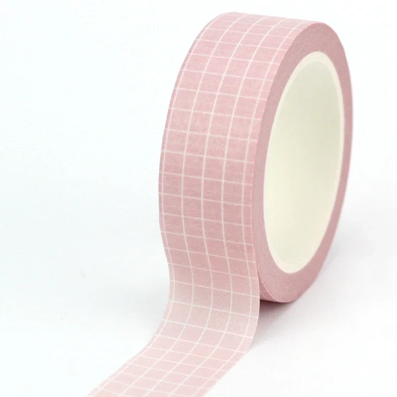 

Розовая декоративная лента GREATHOPE WASHI TAPE 10 м
