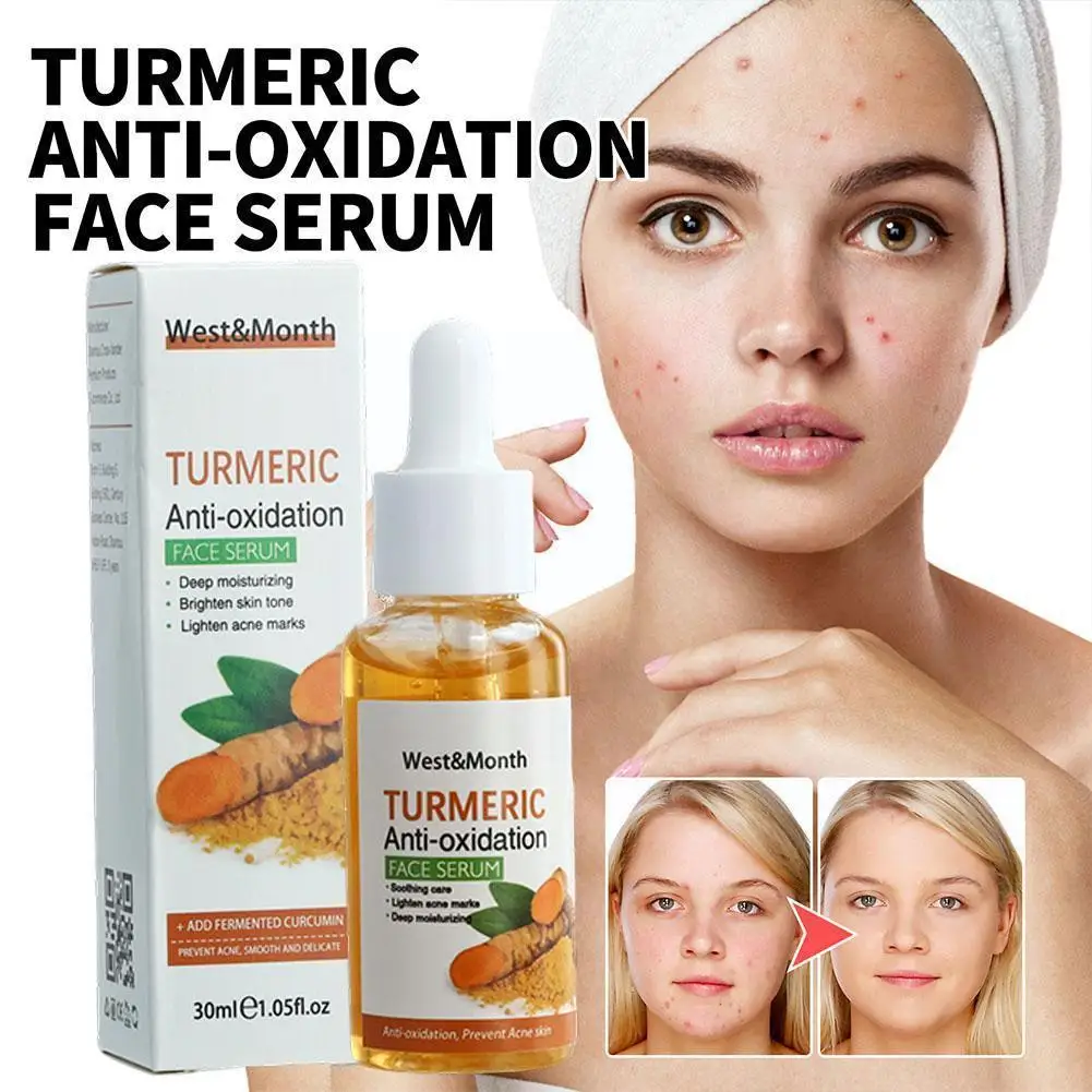 

30ml Turmeric Oil Skin To Lightening Acne Dark Patches Nourishing Anti Moisturizing Aging Skin Face Care Bright Whitening S N6J7