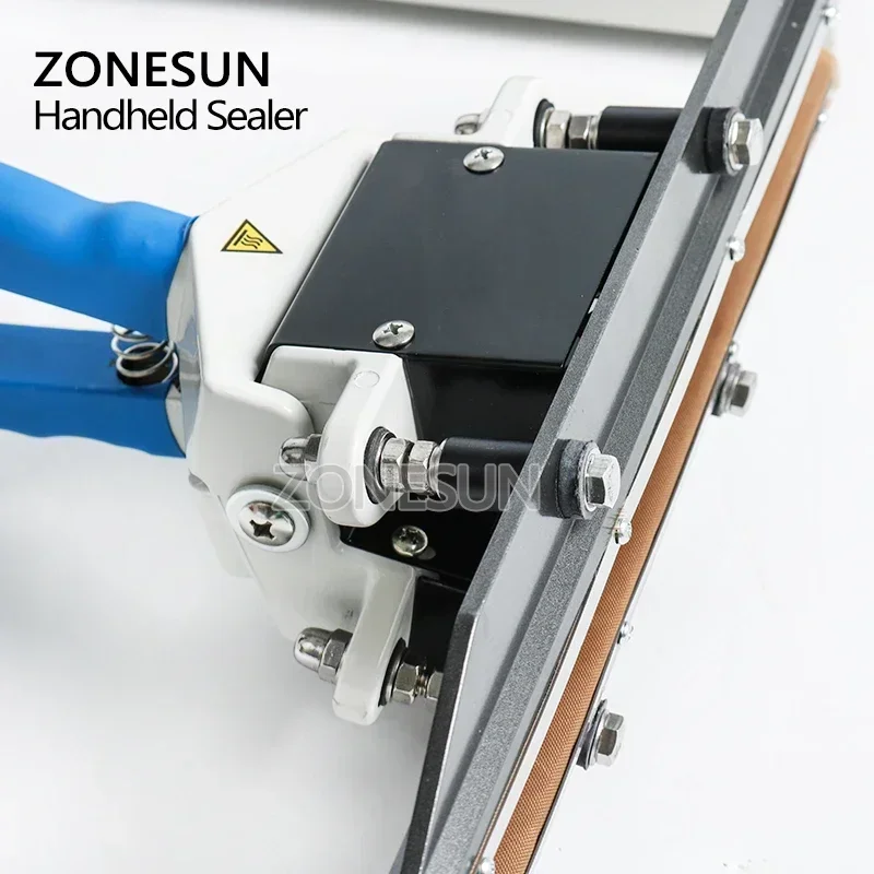 Фото Ручной термозапайщик ZONESUN 400 мм для алюминиевой фольги и пластиковых вакуумных пакетов для пищевой упаковки №4
