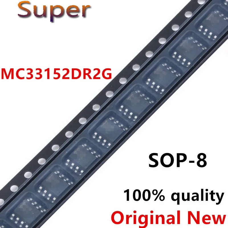 

10pcs MC33152DR2G SOP8 MC33152 SOP 33152 SOP-8 MC33152DR High Speed Dual MOSFET Drivers IC
