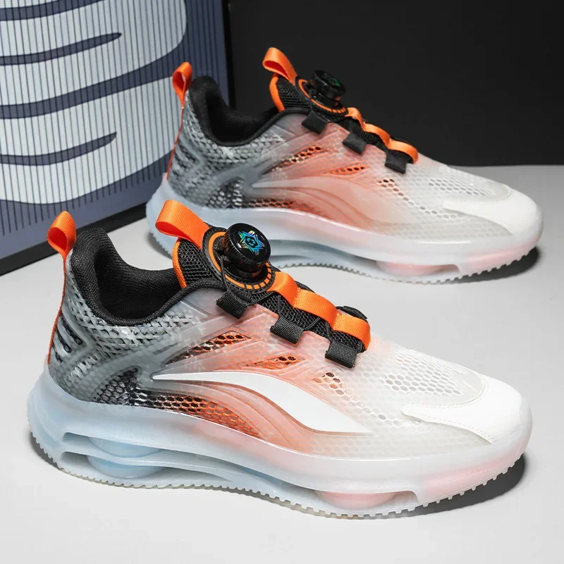 Модные повседневные универсальные мужские кроссовки на мягкой подошве с дышащей