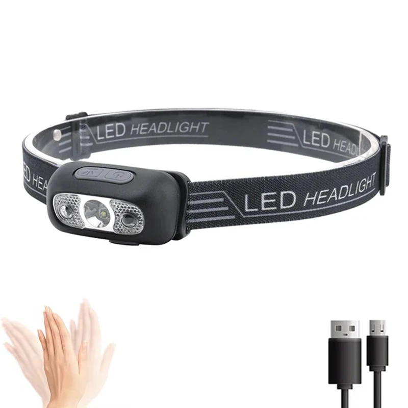 

NEWBIRTH Налобный Фонарь LED USB Белый