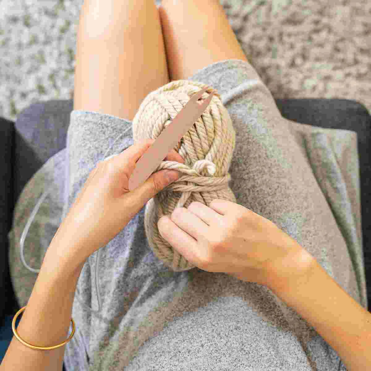 

Weaving Knitting Shuttle Wooden Needle Stick Loom Shuttles Wood Diy Tapestry End Single Crochet Needles Tools Tool Sticks Looms