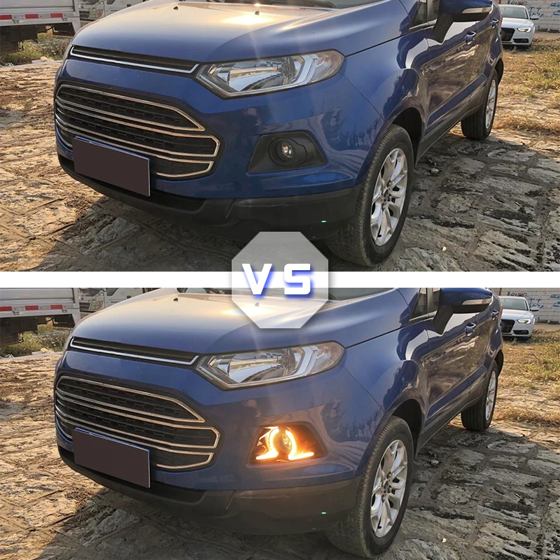 Дневные ходовые огни для Ford Ecosport 2013 2014 2015 2016 1 комплект |