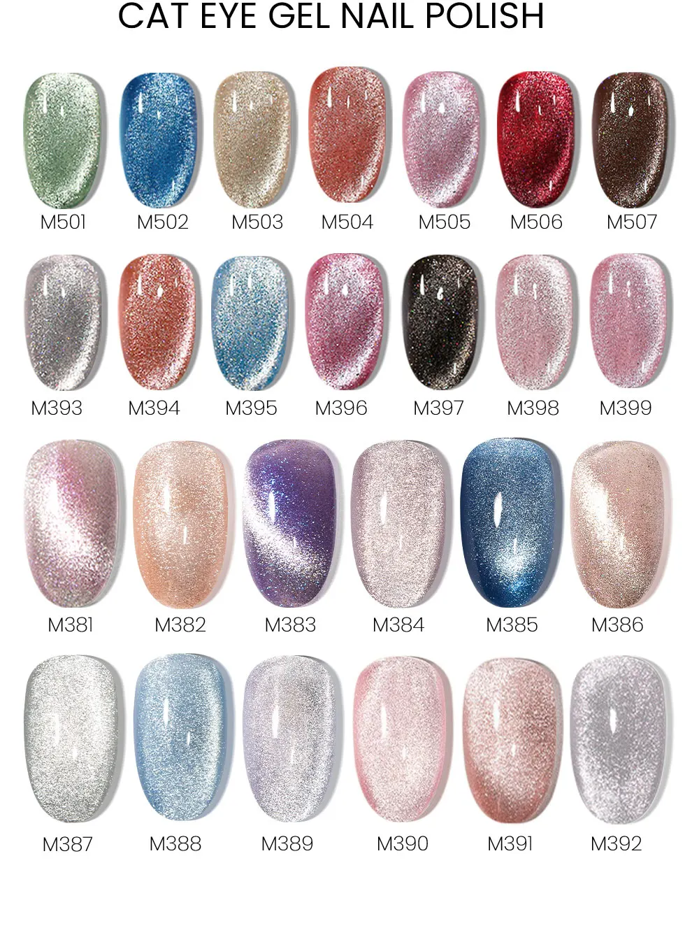 Полуперманентный Гель-лак для ногтей кошачий глаз | Красота и здоровье