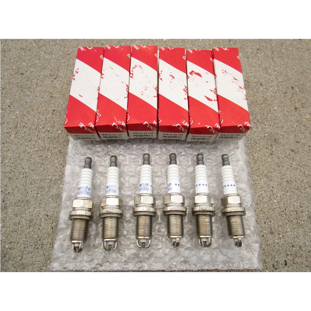 6/10 шт. PK20TR11 свеча зажигания для Toyota Avalon Camry RAV4 Lexus ES300 3 0 9091901194 90919-01194 БЕСПЛАТНАЯ