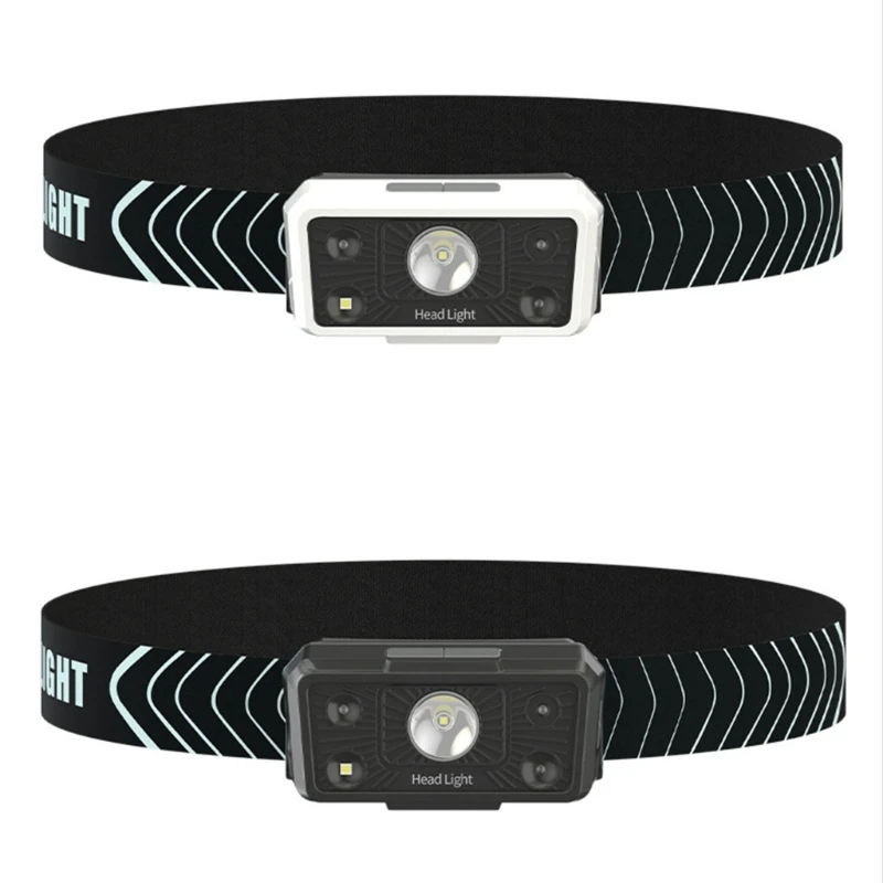 

5 Modes Motion Sensor Powerful LED Headlight Headlamp Lamp XPG+COB Flashlight Torch Light For Camping Fishing P15F