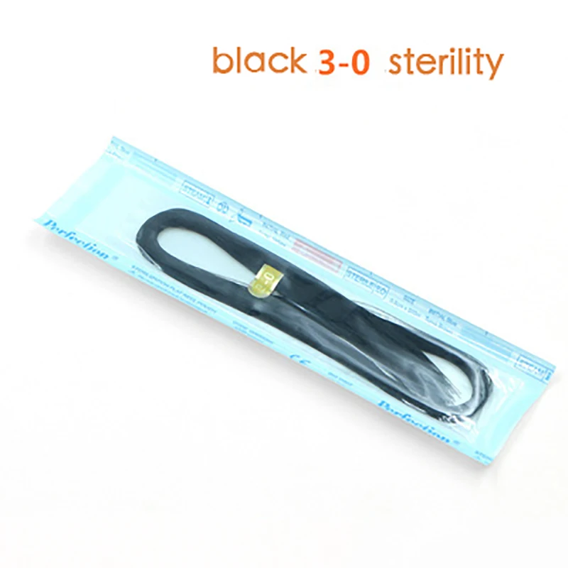 

Black 3-0 Sterile Double Eyelid High Polymer Suture Nano Traceless Double Eyelid Embedding Line