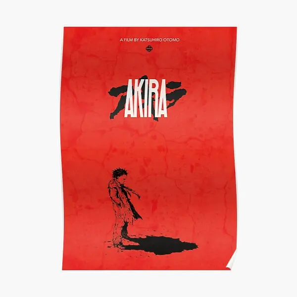 

Плакат из фильма Akira, декоративная картина для комнаты, художественная роспись, домашняя Современная забавная винтажная картина, декор на стену без рамки