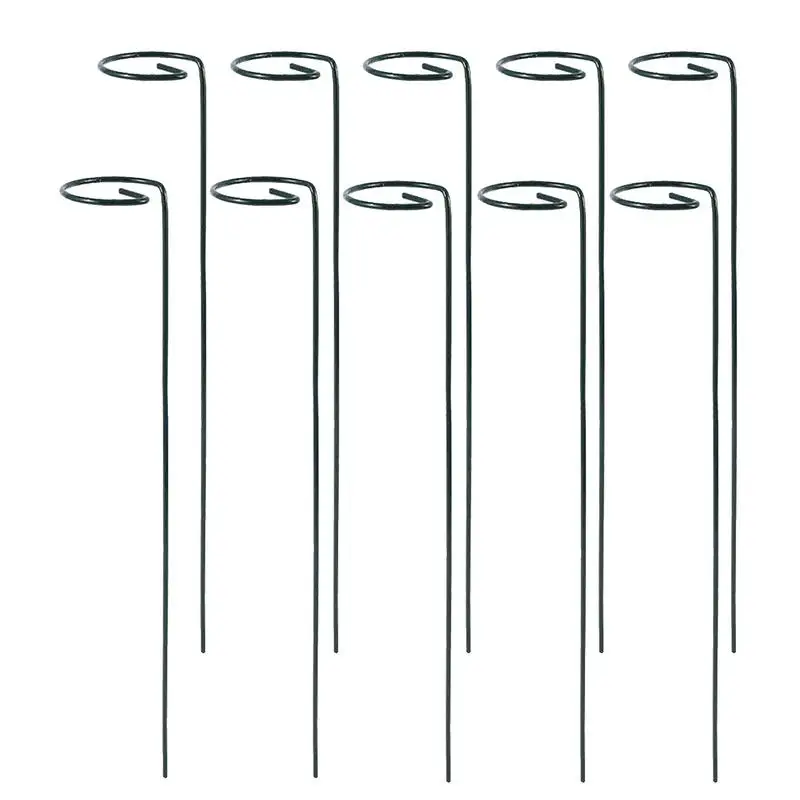 

Garden Single Stem Flower Support Stake Amaryllis Plant Cage Support Rings Single Stem Plant Support Ring For Plant