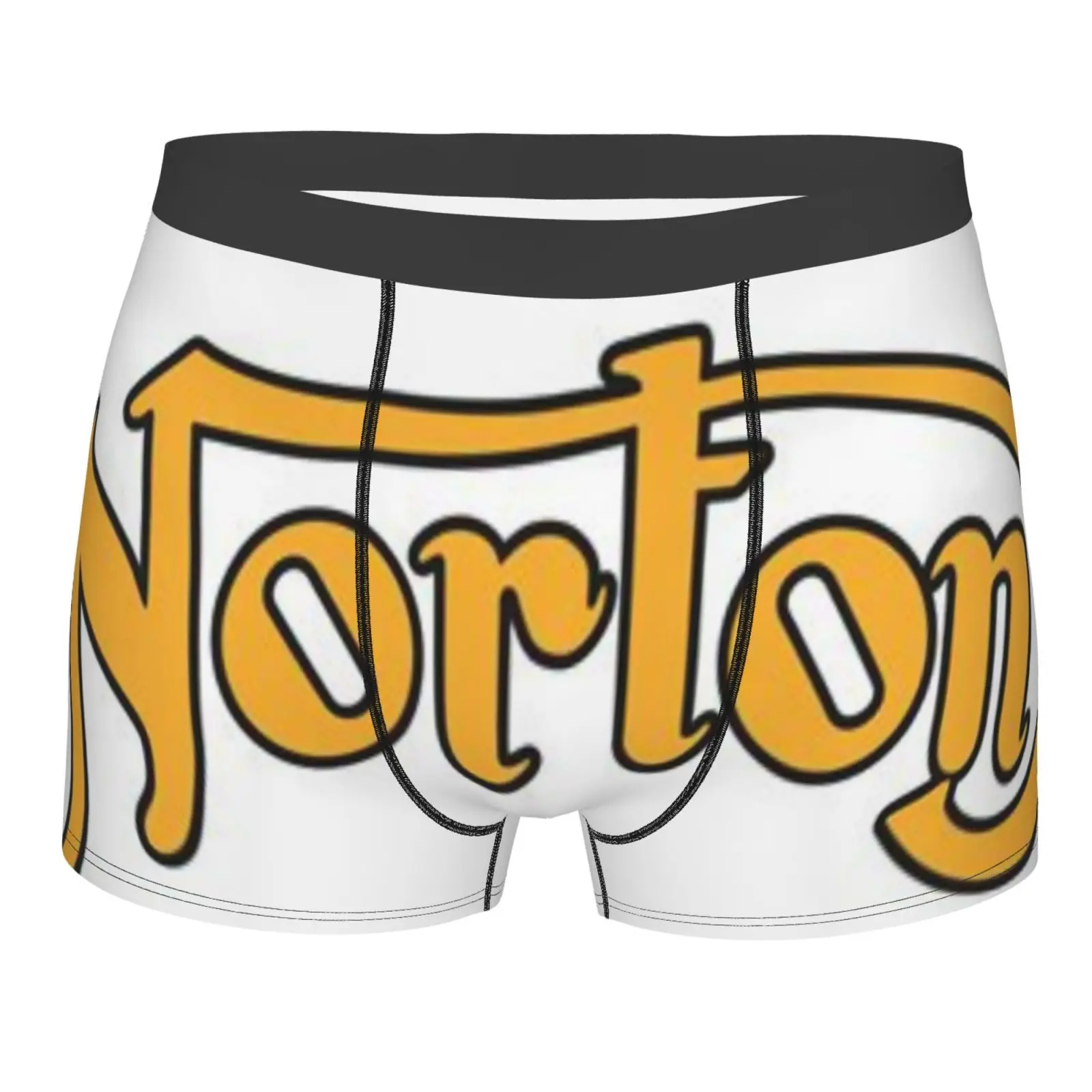 

Norton 2803 Boxer Briefs White Boxer Shorts Men Sport For Men Mens With Pouch Sports Polyester Briefs Men Sexy Underwear Men's
