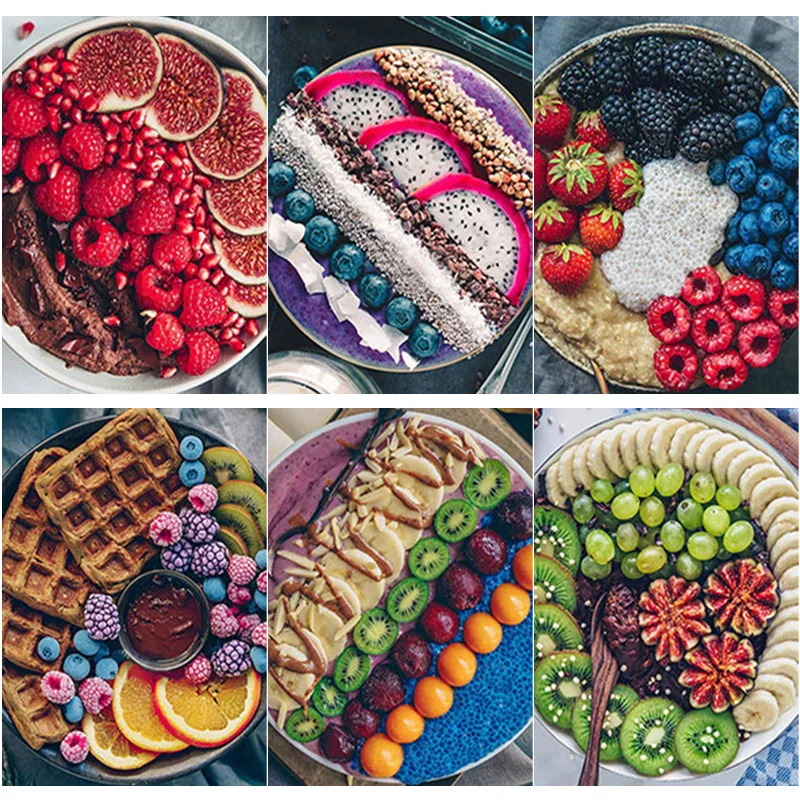 

5D алмазная живопись «сделай сам», фрукты, алмазная вышивка, пейзаж, вышивка крестиком, стразы, искусство, подарок