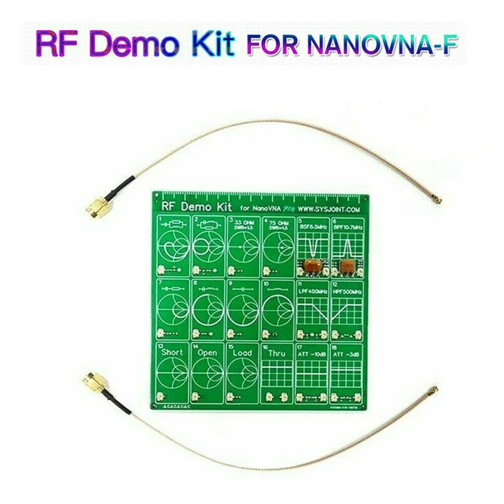 

10 дБ схема затухания RF демо комплект PCB RF тестовая плата для векторной сети